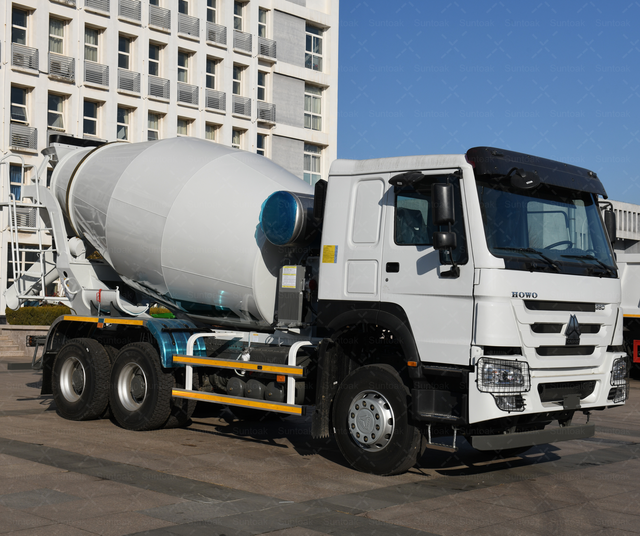Caminhão betoneira SINOTRUK HOWO para o mercado africano