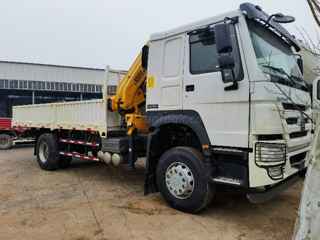 Caminhão guindaste de elevação para serviço pesado Suntoak XCMG 8t 12t