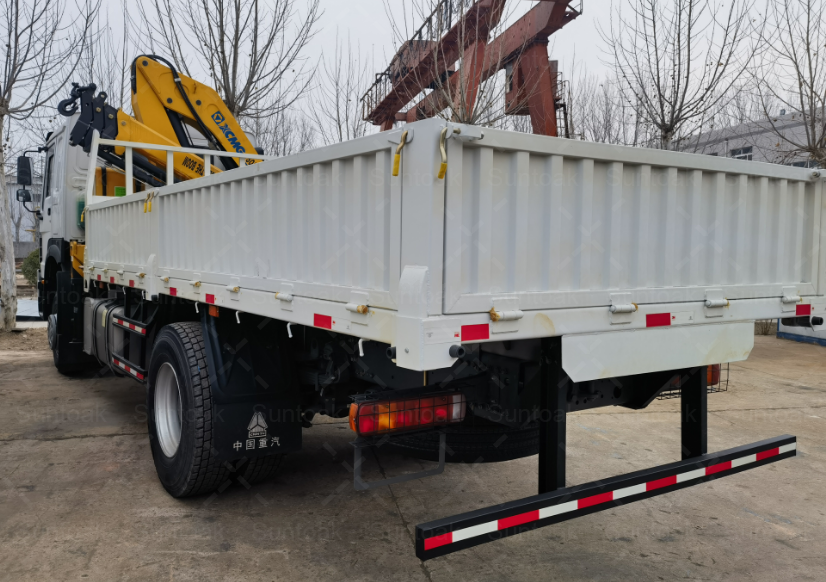 Caminhão guindaste de elevação para serviço pesado Suntoak XCMG 8t 12t